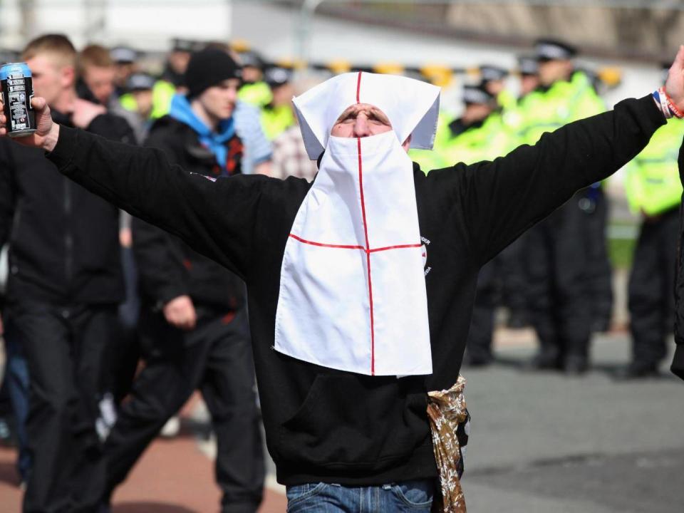 Far-right street protests are on the rise (Getty)