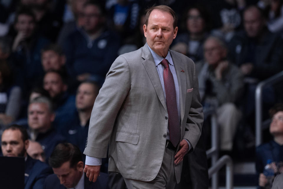 Ole Miss Rebels head coach Kermit Davis 