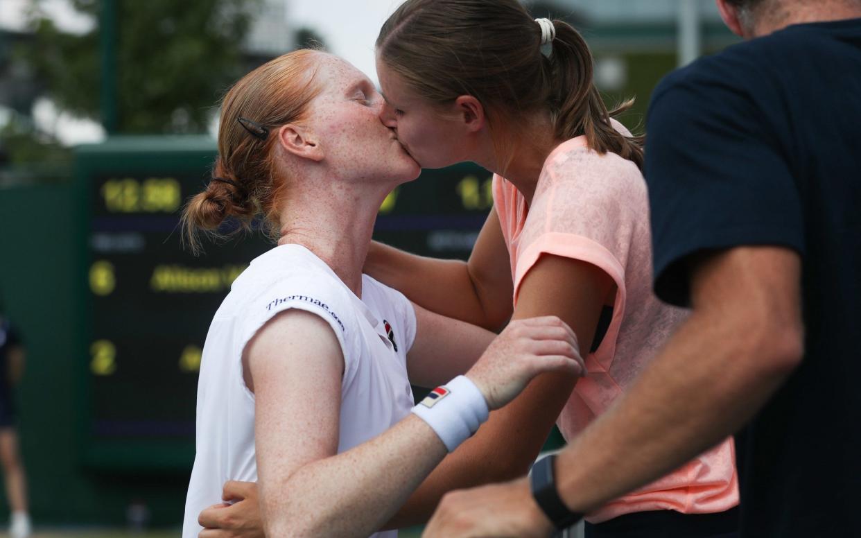 Alison Van Uytvanck – the dangerous Belgian best known for providing ‘Wimbledon’s first gay kiss’