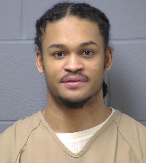 Amari Morgan, mugshot via Will County