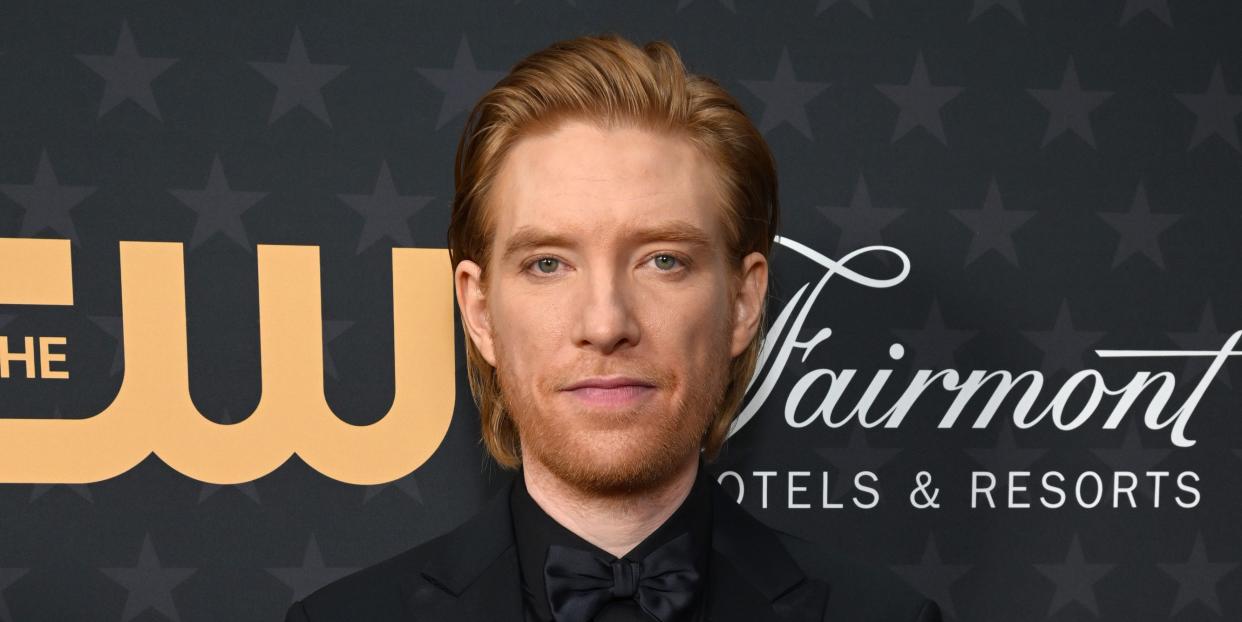 domhnall gleeson critics choice awards january 15, 2023 in los angeles, california photo by michael kovacgetty images