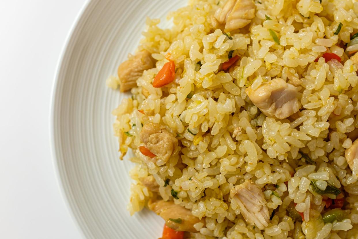 Chicken breast fried rice
