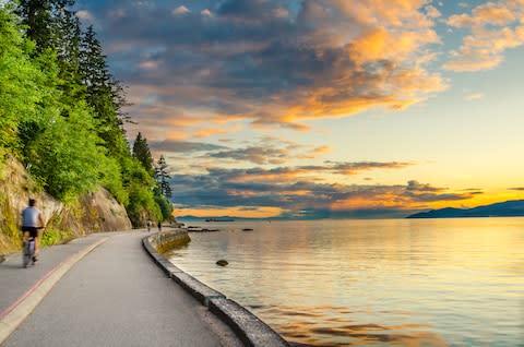 Cycling on the outskirts of Vancouver - Credit: alpegor - Fotolia