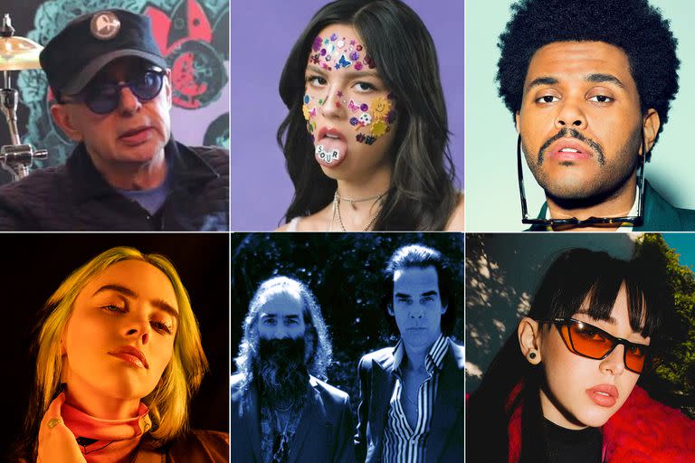 Indio Solari  Olivia Rodrigo, The Weeknd, Billie Eilish, Nick Cave/Warren Ellis y Nicki Nicole, algunos de los protagonistas de las grandes canciones que ya dejó este 2021