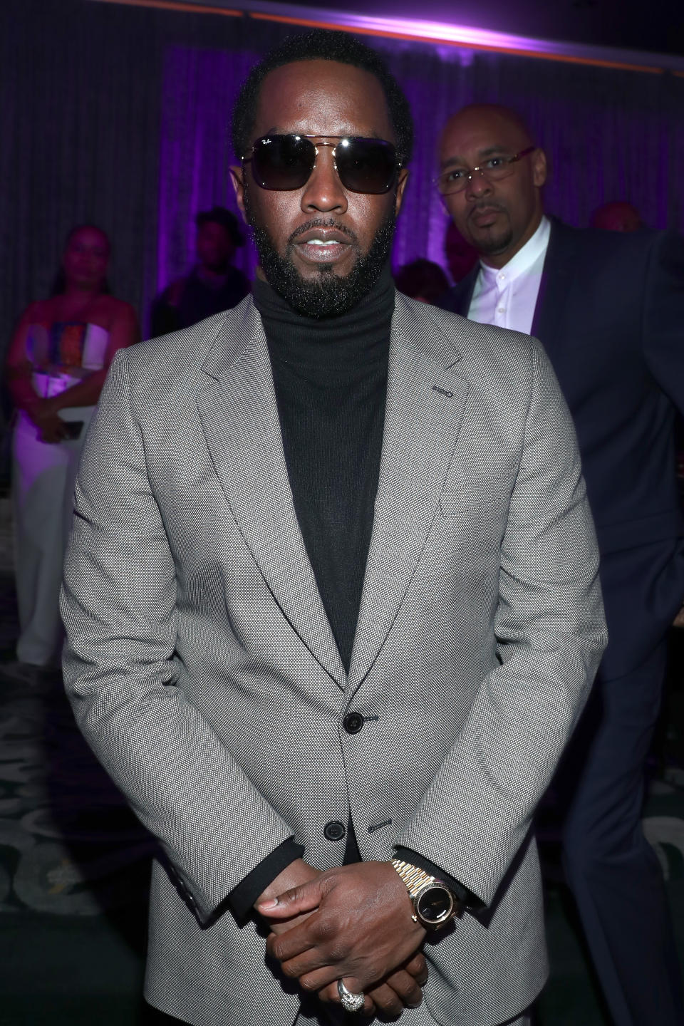 Sean "Diddy" Combs Wearing Suit