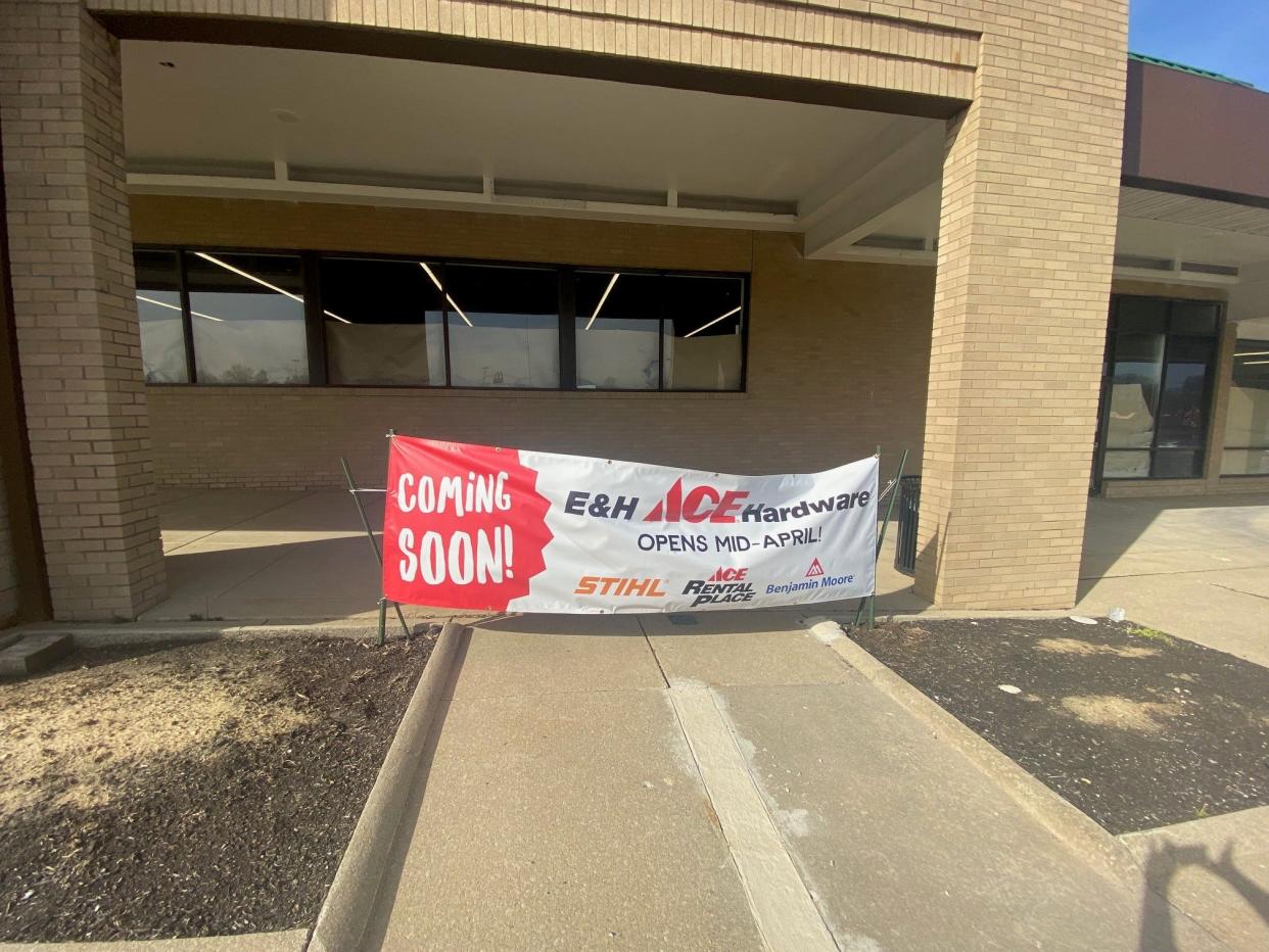 Ace Hardware is relocating from 1515 Lexington Ave. across Lexington Avenue to the Appleseed Shopping Center April 8 to a store which will be 2½ times larger at 17,000 square feet.