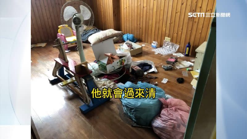五寶爸被前房東指控退租後留下髒亂滿屋。