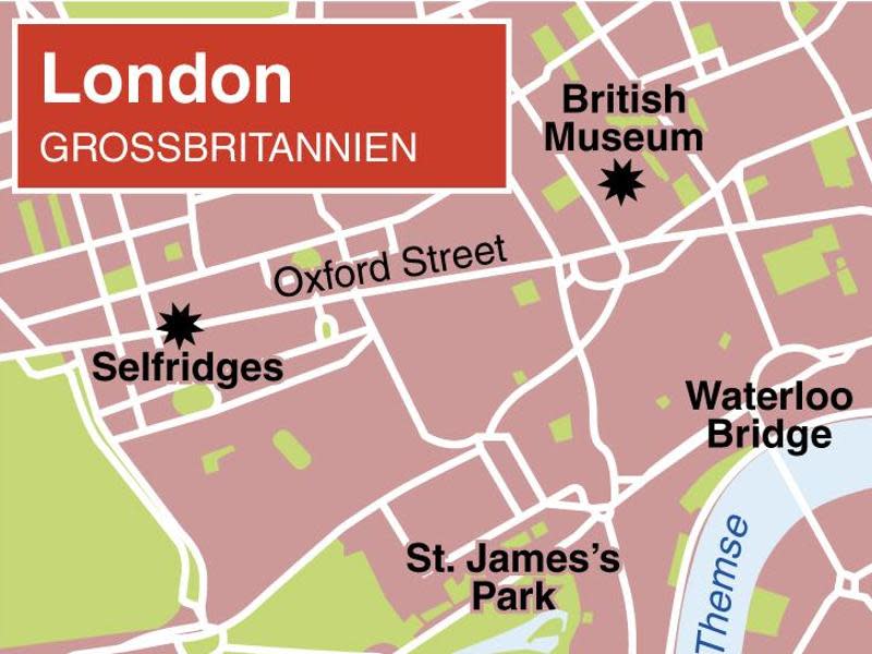 Viele Sehenswürdigkeiten liegen direkt an der Themse. Zur Westminster Abbey und zum Buckingham Palace ist es von dort ebenfalls nicht weit. Foto: dpa