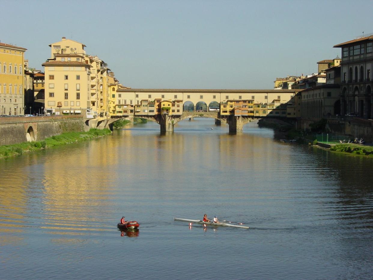 Opening up: Ponte Vecchio in Florence (Simon Calder)