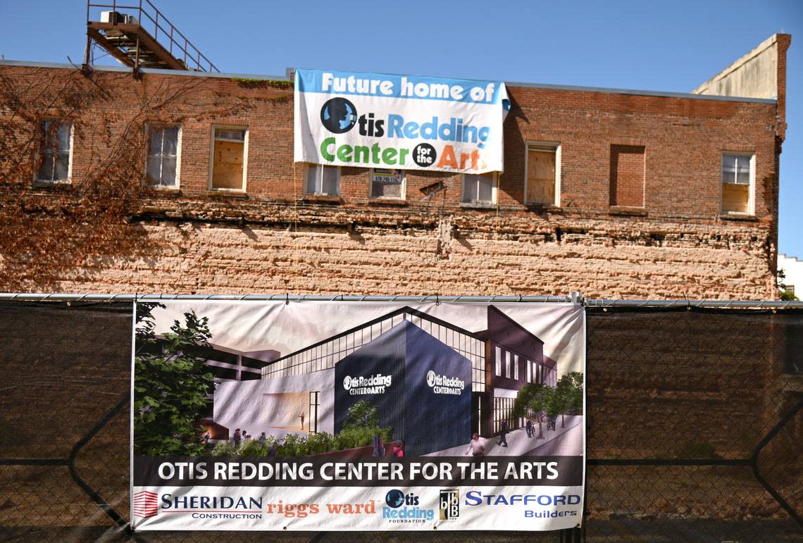 Future home of the Otis Redding Center for the Arts at 436 Cotton Ave.