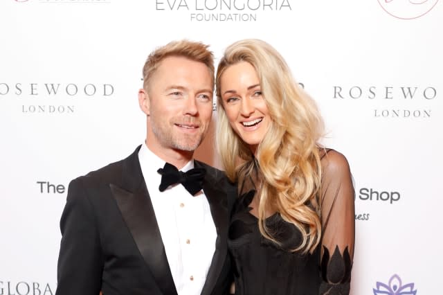 Ronan Keating delivers his baby news