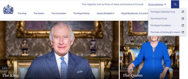 <p>www.royal.uk</p> The Royal.UK website.