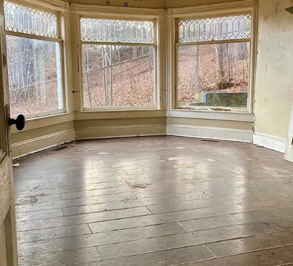 A look inside a two-family home at 85 Hill Street in the City of Hornell, which received a wave of interest after being featured on HGTV's Cheap Old Houses Instagram page. The house was highlighte