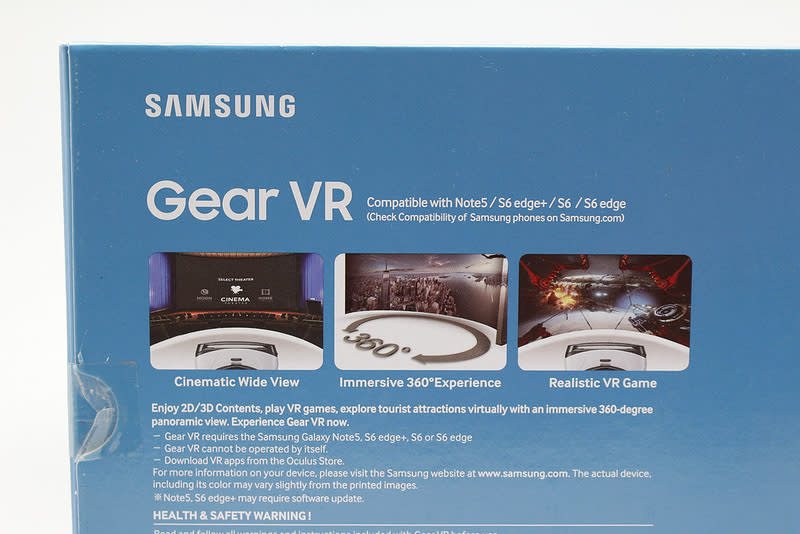 三星 Gear VR 簡單直覺進入虛擬實境VR的世界