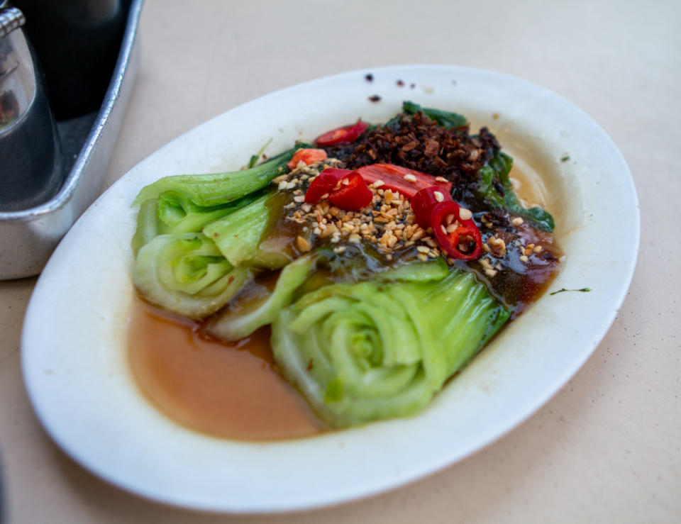 Oyster sauce kai lan