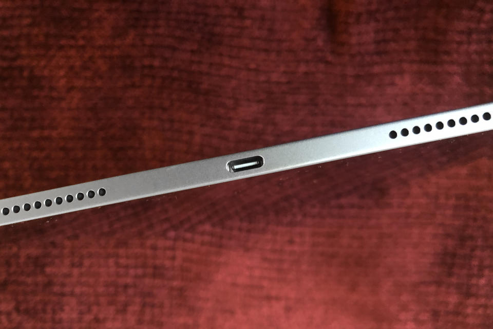 Apple's iPad Air has gained a USB-C port in the 2020 model.