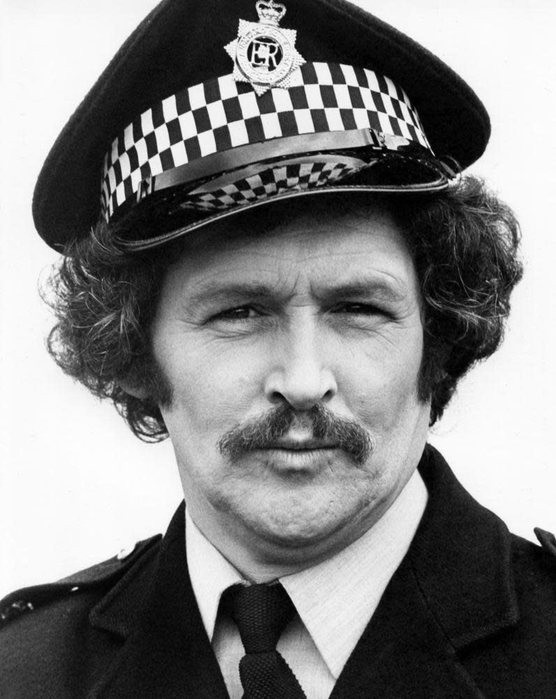 Bobby Ball in the feature film The Boys in Blue, 1982.