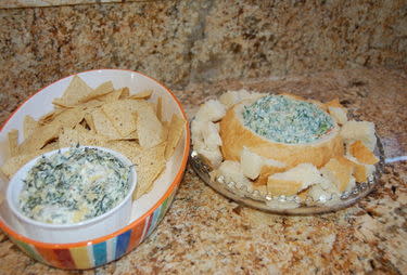 Spinach dips