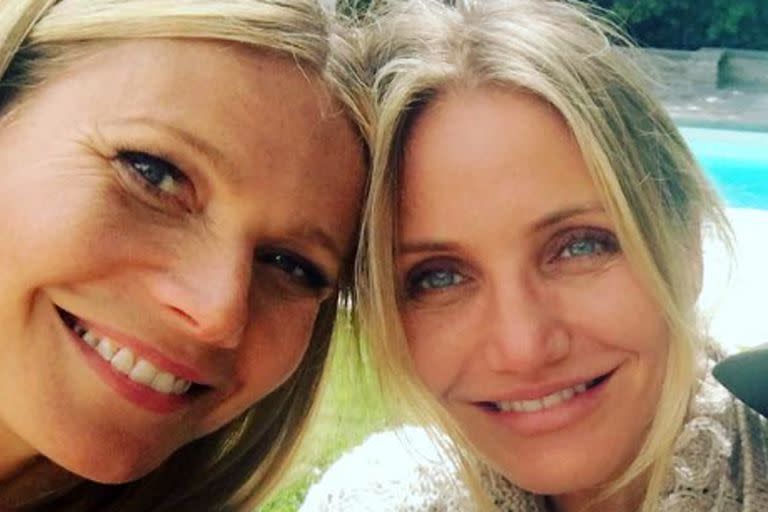 El emotivo y amoroso mensaje de Gwynneth Paltrow para su amiga Cameron Díaz: “Con vos hasta la muerte”