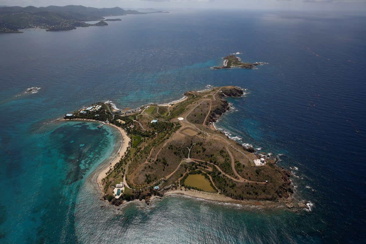 La isla de Little St James  (REUTERS)