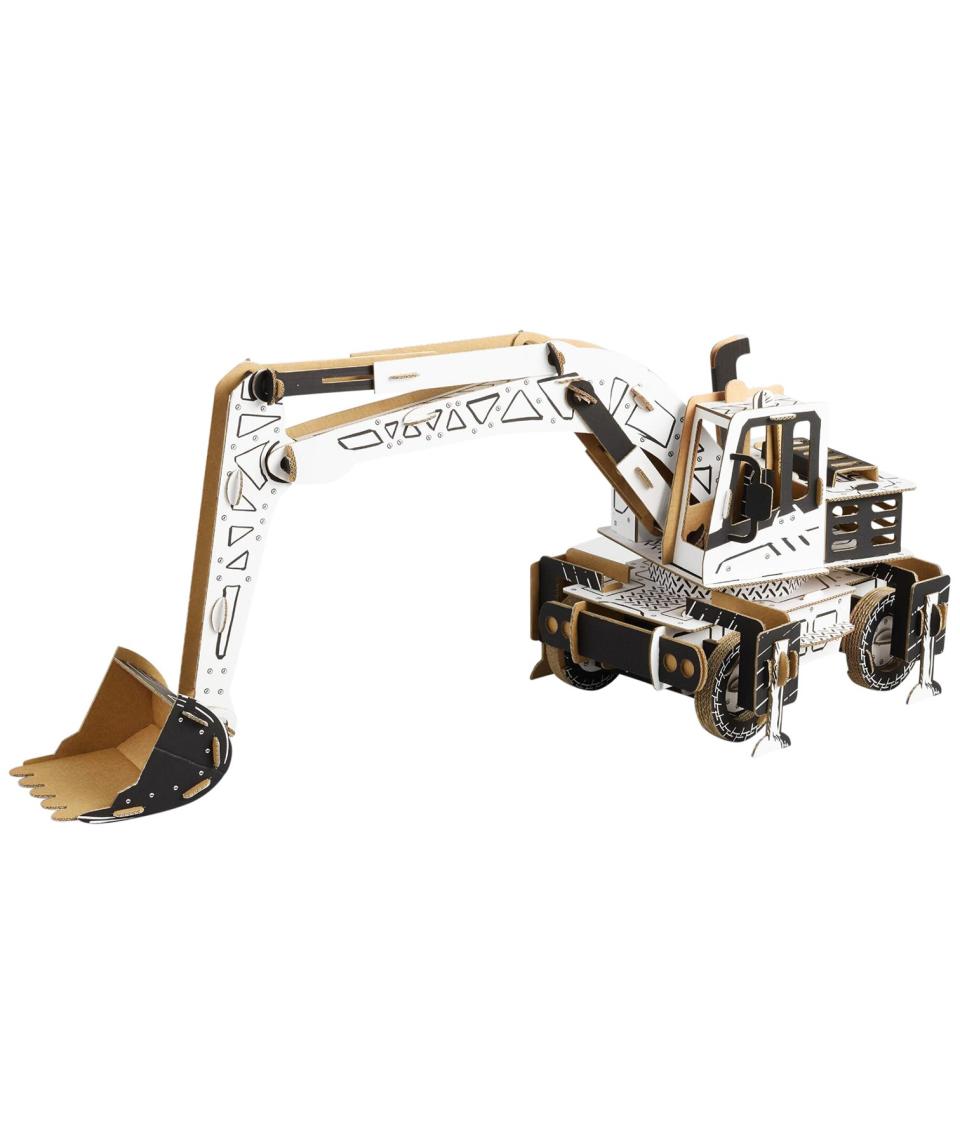 DIY Excavator Toy