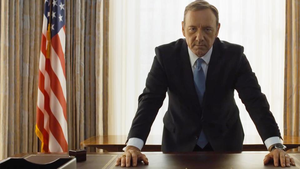 Kevin Spacey in ‘House of Cards’