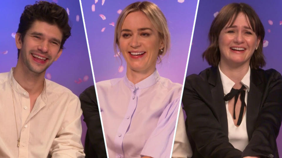 Emily Blunt, Ben Whishaw, and Emily Mortimer have some interesting suggestions for where the next Mary Poppins film could go, and what it should be called.