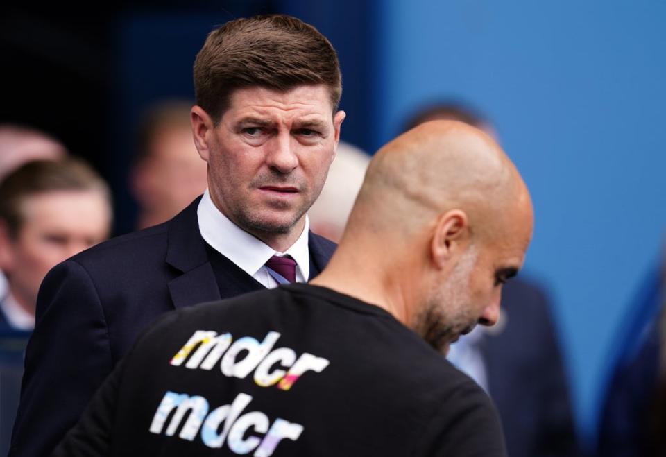 Steven Gerrard almost did the job for his former club Liverpool (Martin Rickett/PA) (PA Wire)