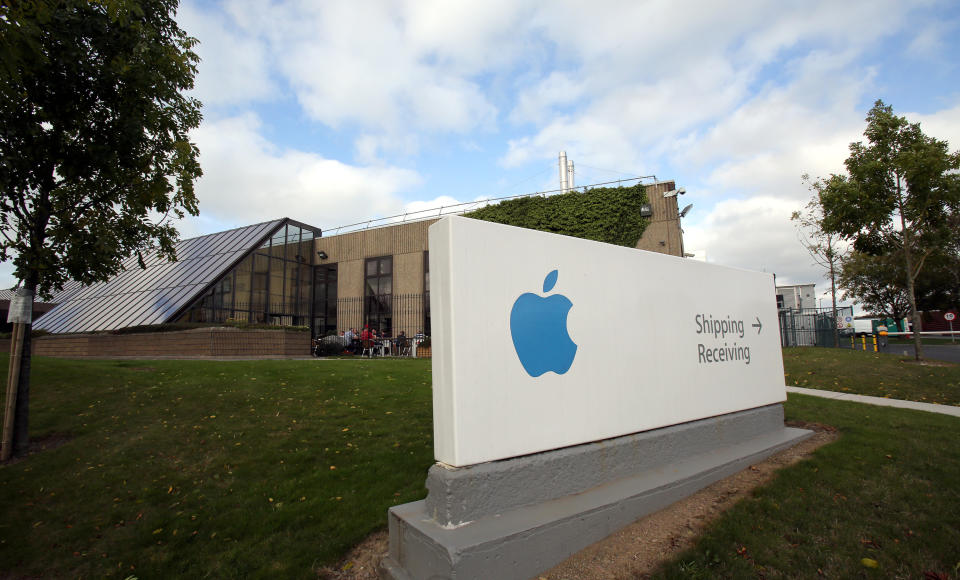 Der Apple-Campus in Cork (Bild: Paul Faith/AFP)