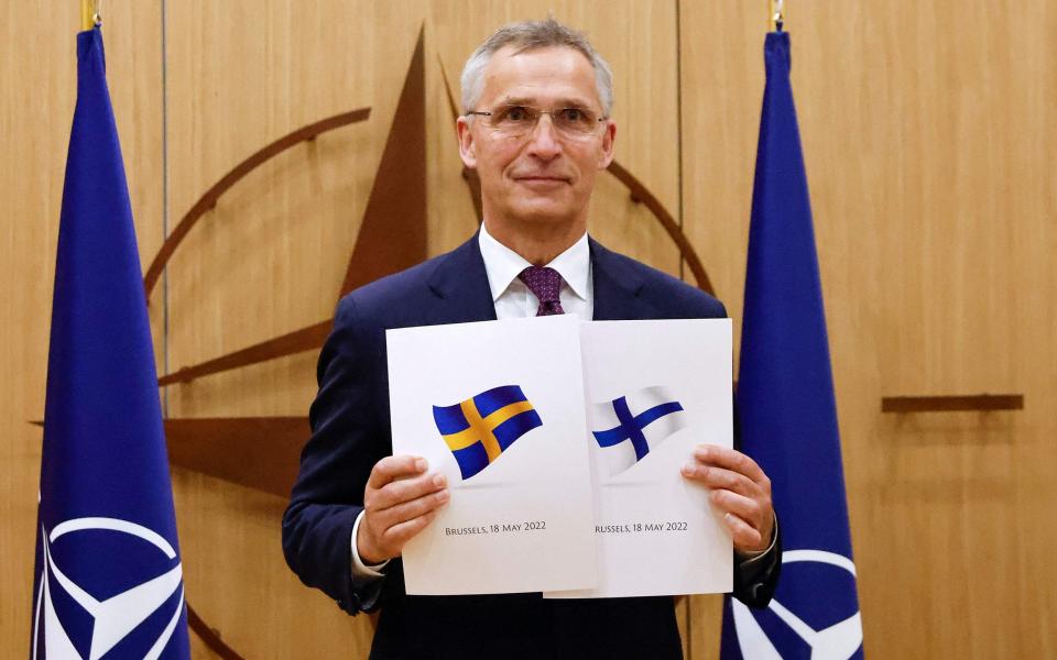 Jens Stoltenberg - Johanna Geron/Pool/AFP