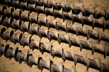 Drills are seen just outside the southern Gaza Strip May 6, 2016. REUTERS/ Amir Cohen