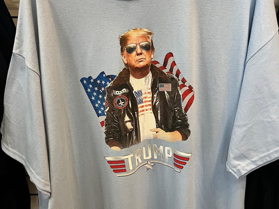 Top Gun Trump T-shirt.