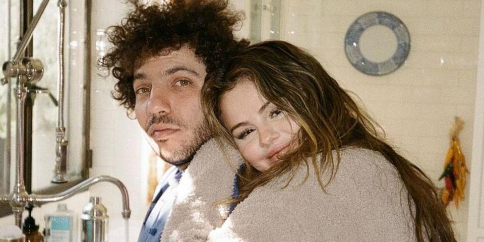 <p>Instagram @selenagomez</p> Selena Gomez and Benny Blanco