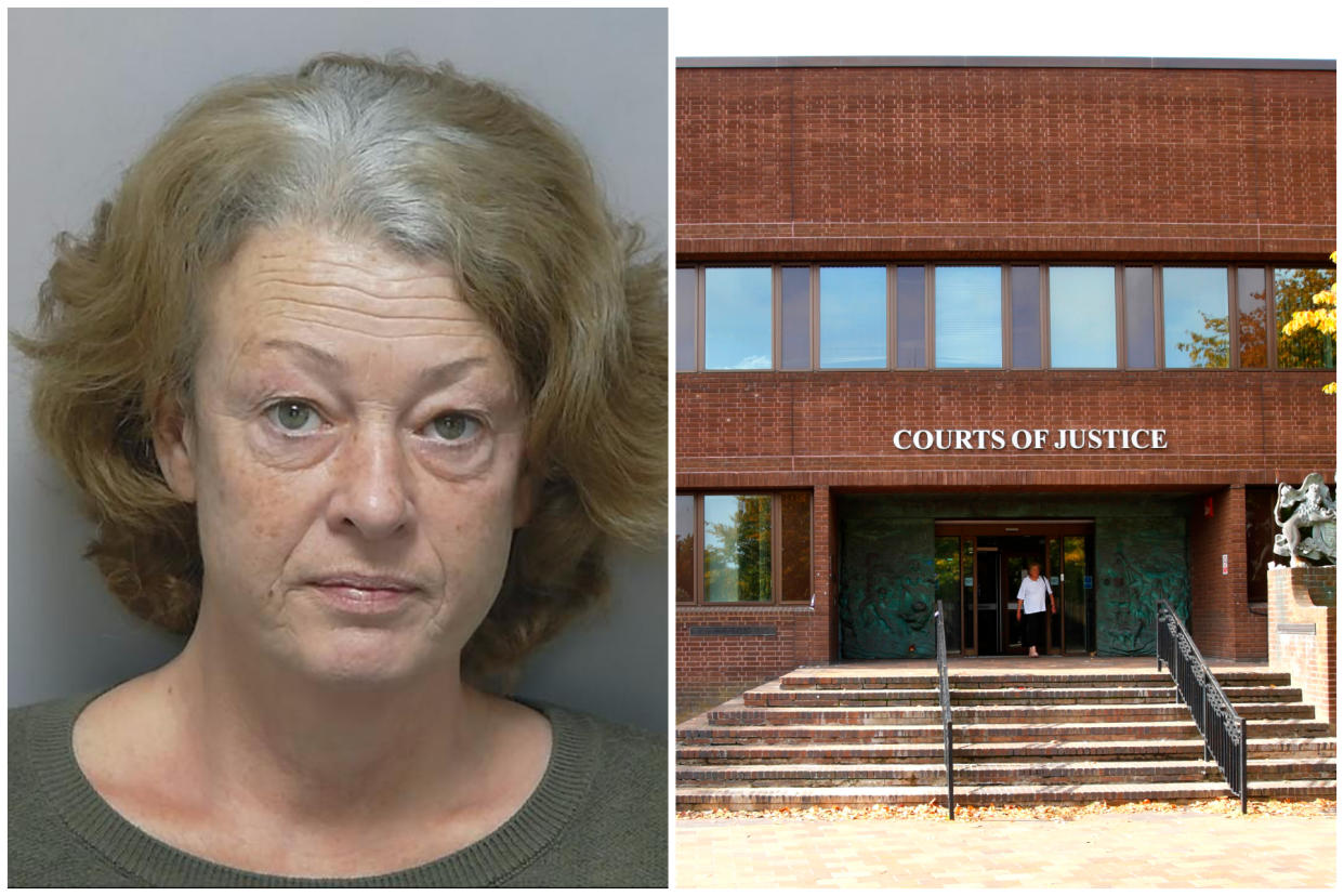 Louise Hathaway was jailed for 30 months at Portsmouth Crown Court after making hundreds of 999 calls. (Hampshire Police/PA)