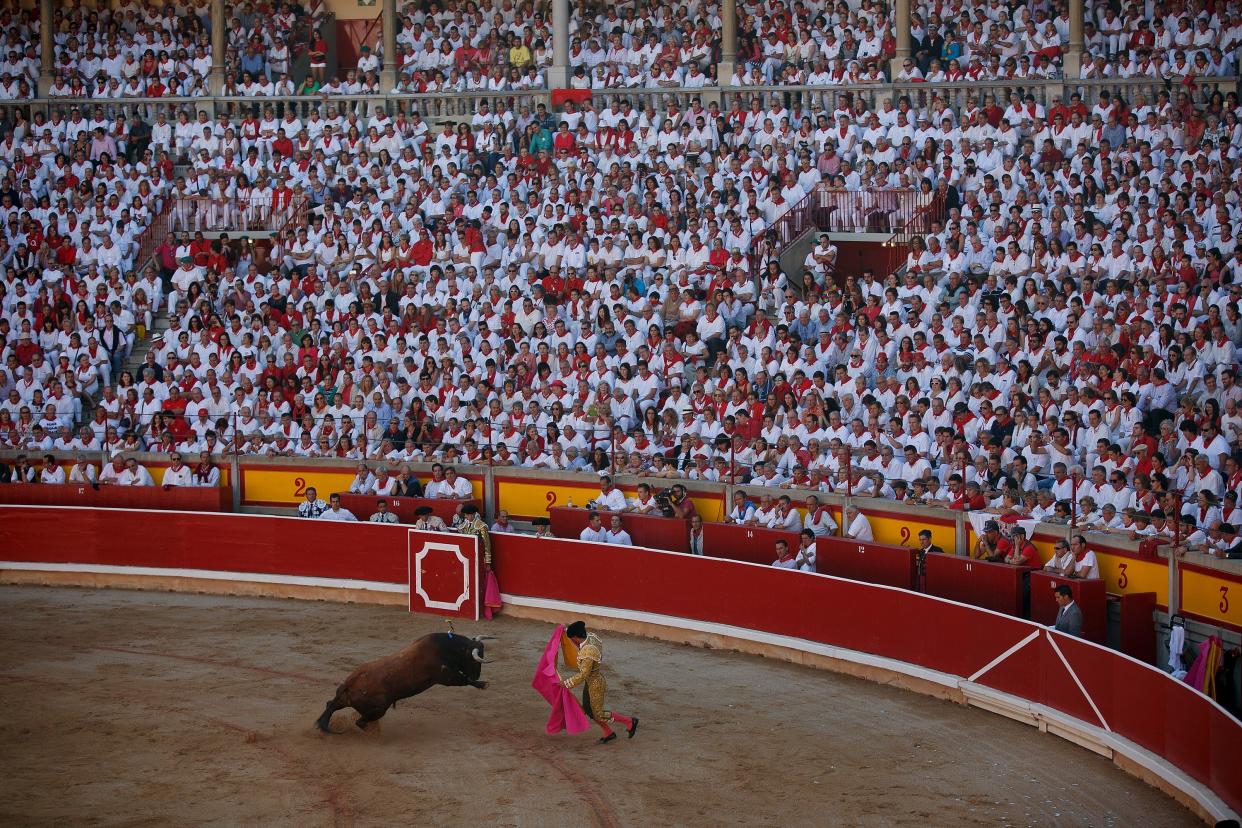 Pamplona's controversial San Fermin festival gets underway this week - 2015 Getty Images