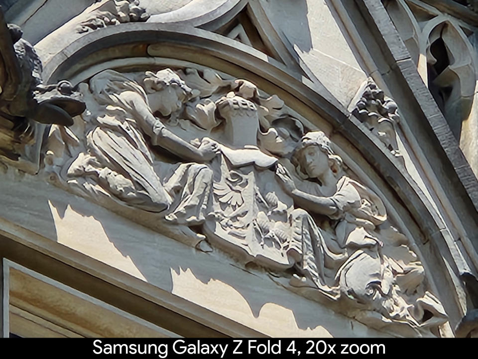 Samsung Galaxy Z Fold 4 photo samples to compare to the Z Fold 5