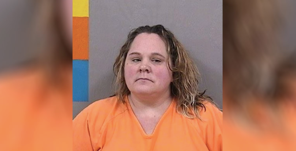 Pamela Reed, 41, who was arrested for allegedly faking her daughter’s cancer diagnosis (Noble County Sheriff's Office/Facebook)