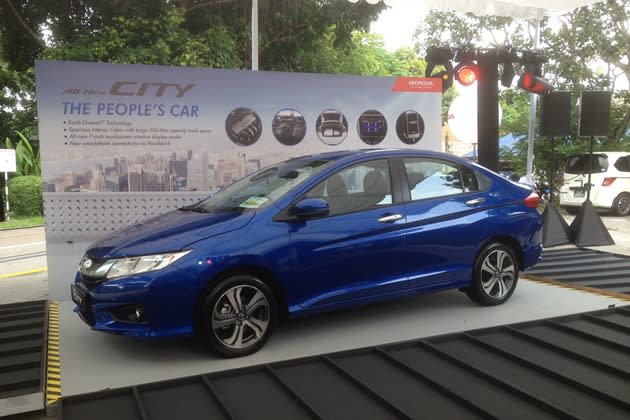 The fourth-generation Honda City has been unveiled, and retails for $113,900 here, including COE.