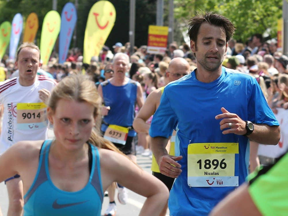 Nicolas Kiefer beim Hannover-Marathon 2013 (imago sportfotodienst)