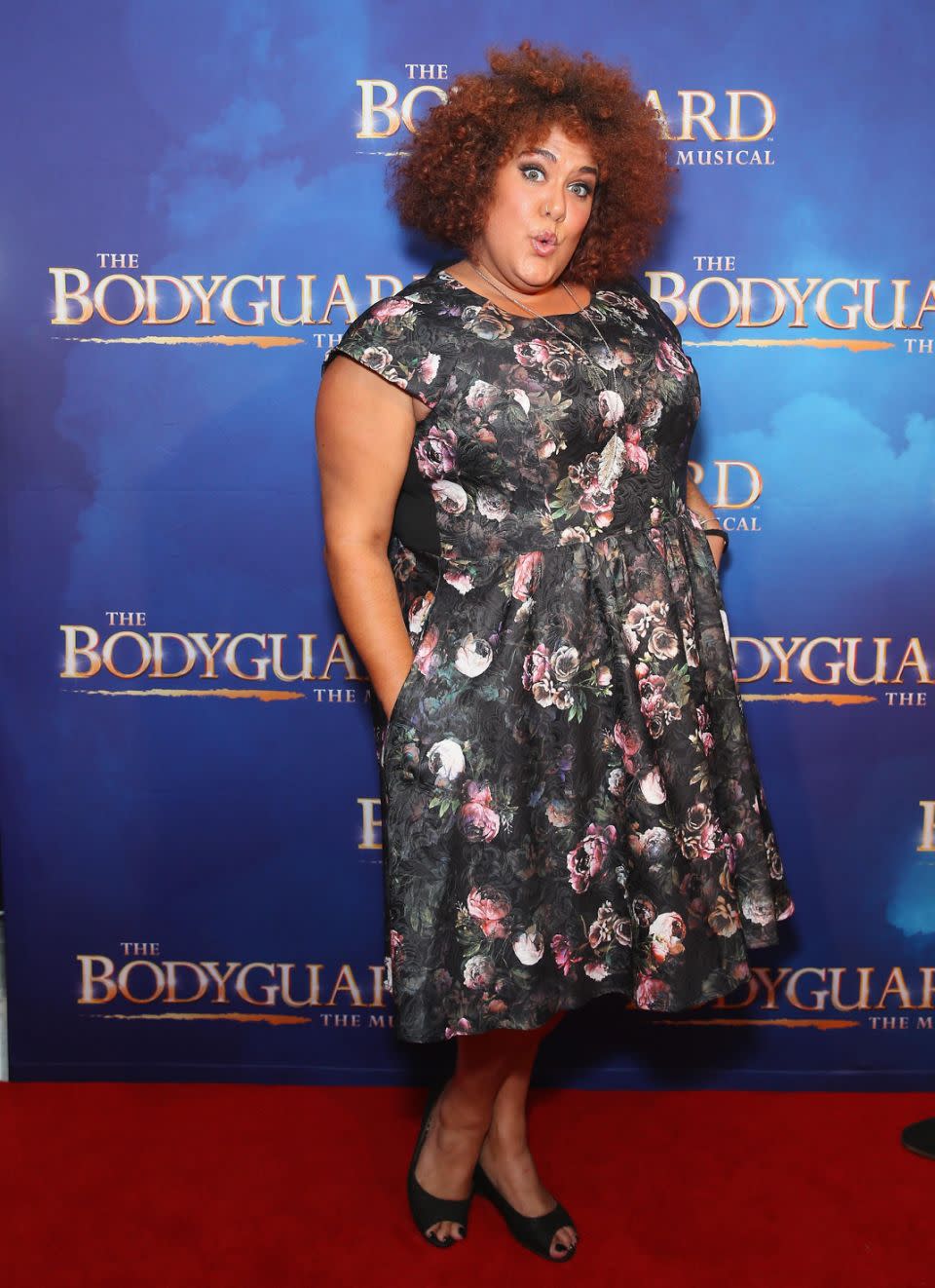 Casey Donovan arrives ahead of opening night of The Bodyguard The Musical at Lyric Theatre, Star City on April 27, 2017 in Sydney, Australia. Source: Getty