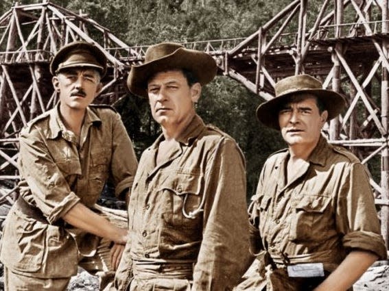 1958 the bridge on the river kwai