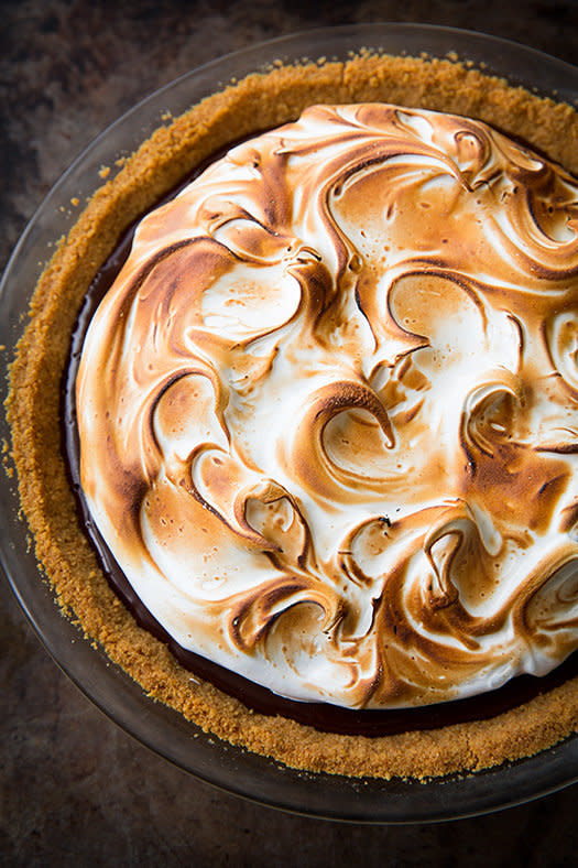 <strong>Get the <a href="http://www.cookingclassy.com/smores-pie/" target="_blank">S'mores Pie recipe</a>&nbsp;from Cooking Classy</strong>