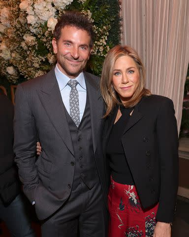 <p>Matt Winkelmeyer/Getty</p> Bradley Cooper and Jennifer Aniston