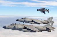 <p>The Harrier was the first operational <strong>vertical take-off and landing (VTOL) </strong>fighter aircraft, earning it the nickname of the ‘Jump Jet’. The Harrier family pioneered the use of <strong>vectored thrust</strong> for abrupt decelerations and unexpected manoeuvres in the dogfight, though these have not been used in actual air combat.</p><p>The Sea Harrier was a modified variant of the Harrier for use on Britain’s relatively small aircraft carriers. A small fighter that could carry two powerful 30-mm cannon and four of the best short range air-to-air missiles of the time, only a fool would underestimate the plucky Sea Harrier. The Sea Harrier shot down <strong>20</strong> Argentinian aircraft in the Falklands versus no air-to-air losses of their own.</p>