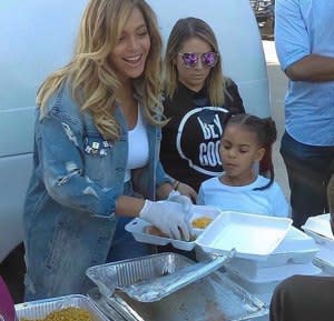 Tina Lawson Says Beyoncé Looks Just Like Blue Ivy in TBT Pic
