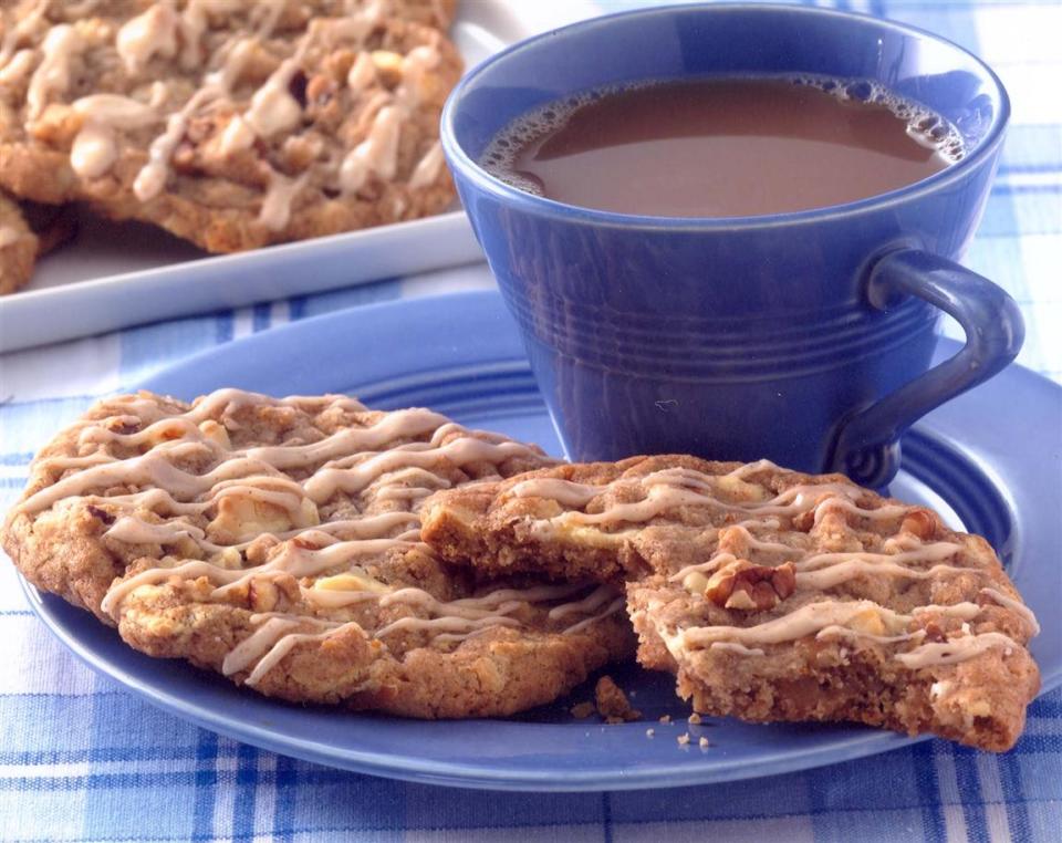 White Chocolate-Ginger Cookies