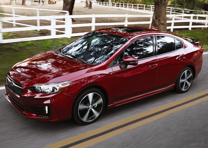 2017 Subaru Impreza front quarter left photo