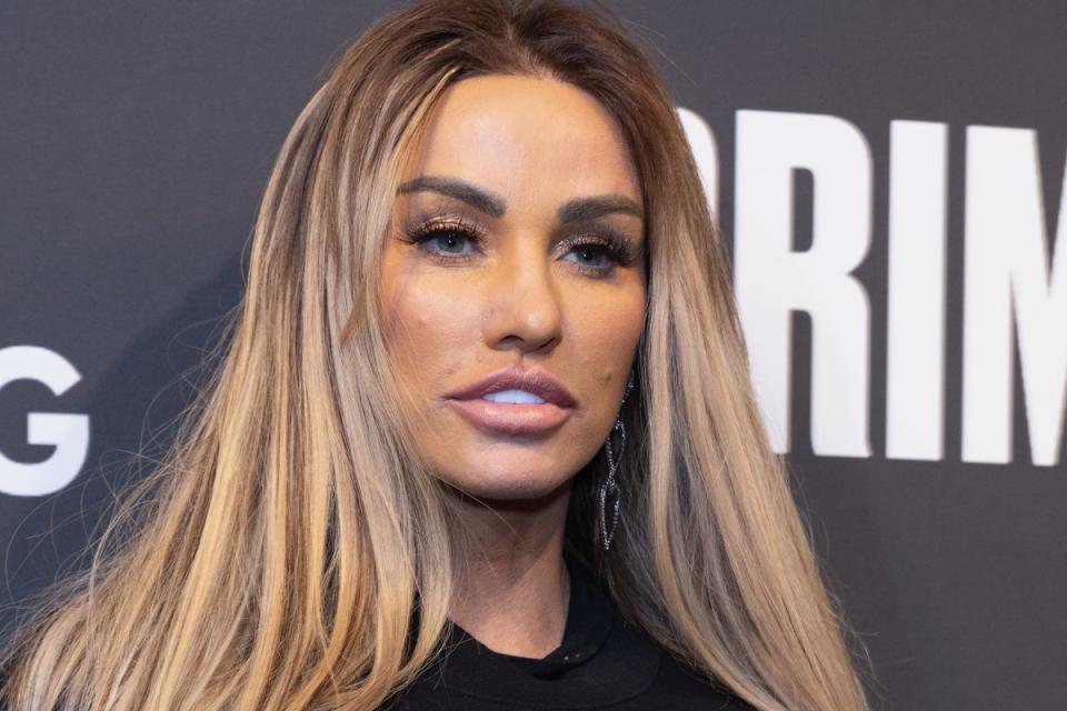 Katie Price wants the judge to lock her up (PA Wire)