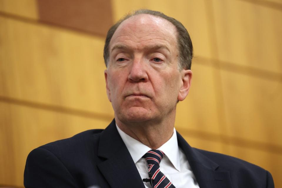 World Bank President David Malpass