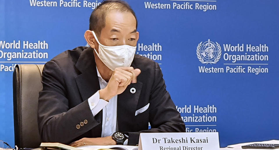 WHO Regional Director for the Western Pacific Dr. Takeshi Kasai, pictured in Manila on November 11.